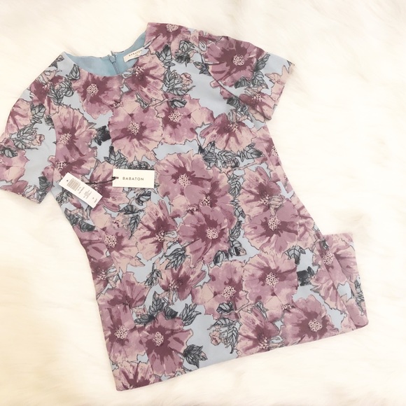 ARITZIA BABATON PATRICIO DRESS DUNE BLUE - Picture 2 of 7